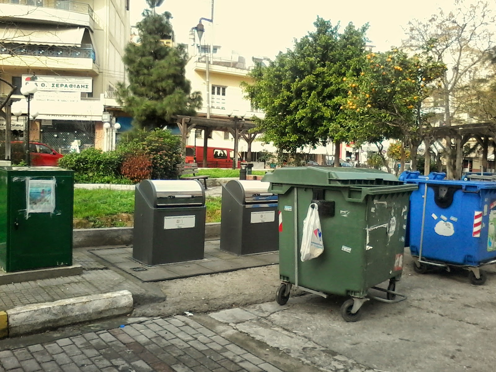 Τέλος οι κάδοι σκουπιδιών στην Αθήνα!