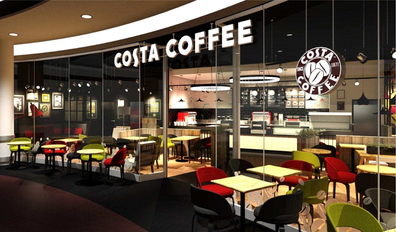 Αντίστροφη μέτρηση για τον ερχομό της Costa Coffee