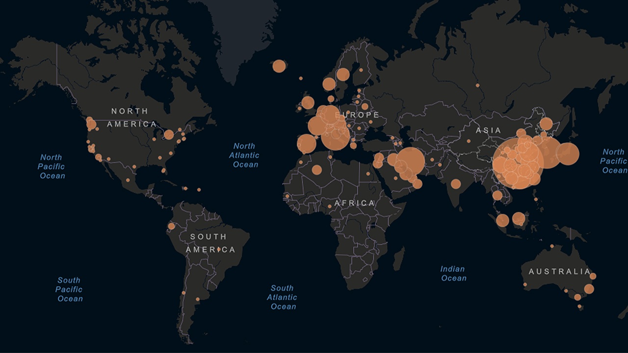 Κορωνοϊός: Η θέση της Ελλάδας στον παγκόσμιο «χάρτη» του ιού